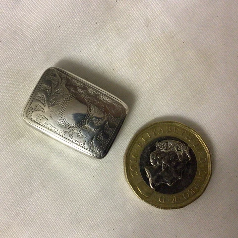1816 Solid Silver Georgian Vinaigrette by John Thropp Birmingham - Sold As Seen Cover