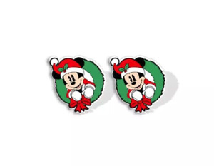Fashion Jewelry Christmas Mickey Mouse Children Stud Earrings 139