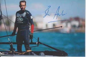 FOTO FIRMADA A MANO BEN AINSLIE 6X4 AUTÓGRAFO OLÍMPICO 3 - Imagen 1 de 1