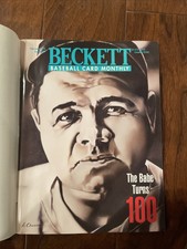 Beckett Baseball Card Monthly February 1995 Issue #119 + Derek Jeter Back cover!
