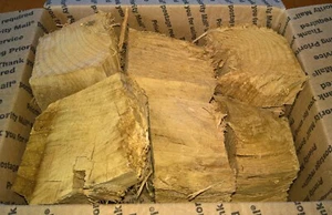 White Oak Cooking/Smoking Wood Chunks 514.25 Cubic Inches 8-9lbs - Picture 1 of 2