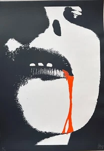 EatingMen Art Print 2008 signed & numbered by Malleus - Picture 1 of 1