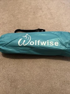 WolfWise UPF 50+ Easy Pop Up Strandzelt Sonnenschutz Instant Blau Medium NEU!!! - Bild 1 von 3