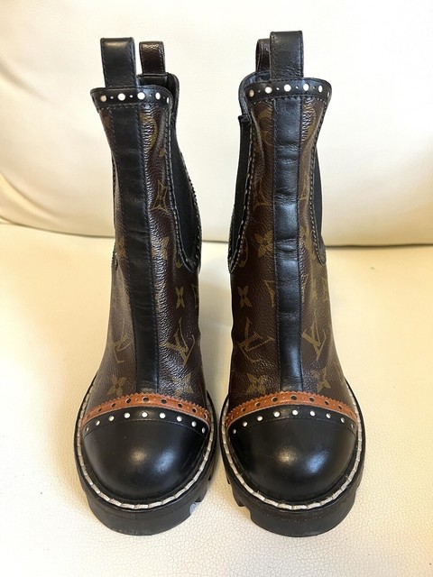 ≡ Botines LOUIS VUITTON para mujer - Comprar o Vender tus calzado LV -  Vestiaire Collective