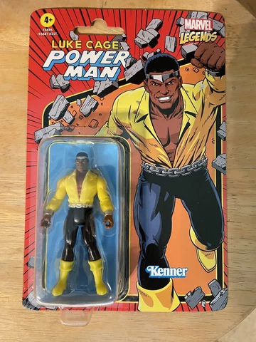 Hasbro Marvel Legends Luke Cage as Power Man Retro 3.75" Action Figure Cover