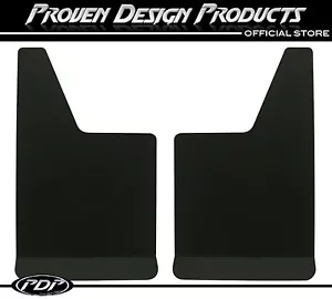 Chevrolet Silverado 1500 Z71, W/T, 2500 HD Mud Flaps, PDP MUDFLAPS PLAIN_ BLACK - Picture 1 of 10