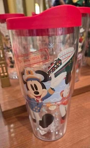 2024 Disney Cruise Line Weihnachten Mickey & Minnie Mouse Tervis 24oz - Bild 1 von 3