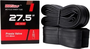 BWSHLF 27,5" Mountainbike Schläuche 2er Pack, robuster Butylkautschuk MTB Fahrrad - Bild 1 von 8