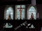 Photo 6X4 Grinshill Church Stained Glass Window Detail Above Altar In All C2011