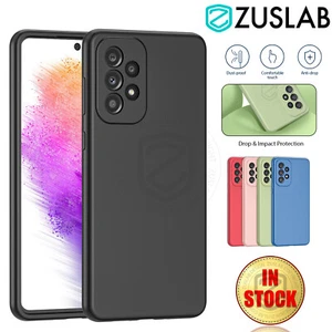For Samsung Galaxy A53 A73 A33 5G Case Soft Liquid Silicone Shockproof Cover - Picture 1 of 17