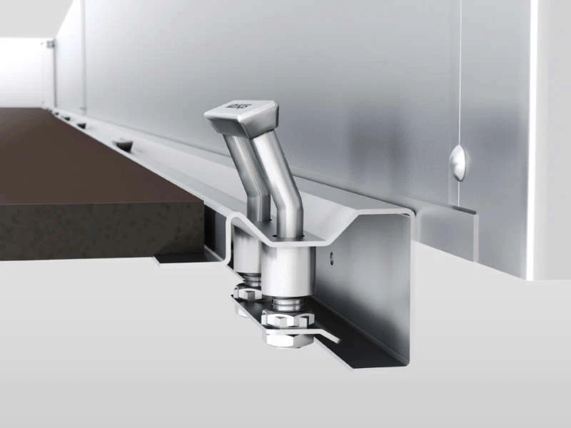 2 x ORIGINAL Böckmann T Zurrbügel T Bügel Zurring Zurröse mit Feder klapperfrei - Bild 1 von 1