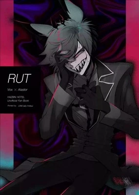 Hazbin Hotel Doujinshi Fanzine Comic NEW VOX Alastor RUT Japan Limited NEW