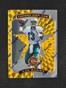 1997 Pinnacle Certified Dan Marino Certified Gold Team - Bild 1 von 2