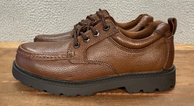 Dr Scholls Shoes Mens 8 Brown Leather Manny 2 Oxford Advanced Comfort Workwear - Image 1 of 4