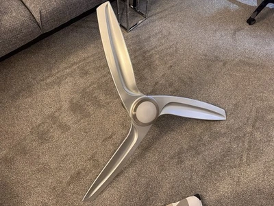 Minka Aire Ceiling Fan 84013 Anzani 50” LED Light + Remote Brushed Nickel EXC - Image 1 of 3