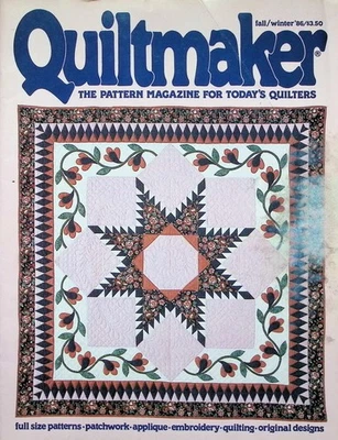 Quiltmaker Magazine Star Quilt Fall/Winter 1986 - Image 1 of 4