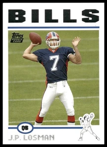 2004 Topps #380 J.P. Losman RC Buffalo Bills NM+ - Picture 1 of 2
