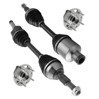 Ejes de eje delanteros CV + buje de rueda para Chevrolet Equinox GMC Terrain 2,4 L 2010-2016 Foto 1 de 4