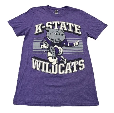 Kansas State University KSU Wildcats Willie Camiseta Vintage Retro Gráfica Talla S Foto 1 de 4