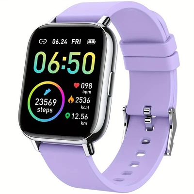 P6 Smart Watch Step Counting Heart Rate  Sleep Monitoring Bluetooth Call IOS - Image 1 of 4