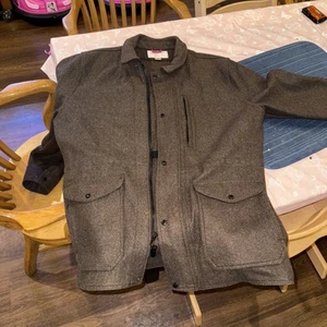 Vintage Filson Wool Weekender Jacket Mens Size XXL brown USA! - Picture 1 of 6