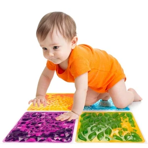 Liquid Motion Floor Tiles - Interactive Sensory Play Mats for Kids, Non-Slip ... - Picture 1 of 6