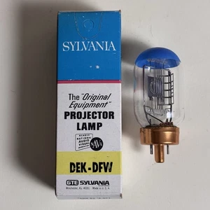 De colección Nuevo Sin Usar Sylvania DEK-DFW 500W 120V Proyector Lámpara Bombilla Hecha en EE. UU. - Imagen 1 de 4