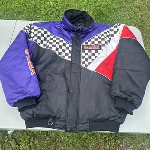 VTG Yamaha Cold Wear Gear Full Zip Snowmobile Jacket Men’s LT Tall VMax 90s - Picture 1 of 15