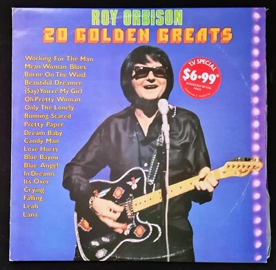 LP 🎼 ROY ORBISON 20 GOLDEN GREATS 🎵 L27024 Vintage 1972 Vinyl 12" Record Album - Image 1 of 4