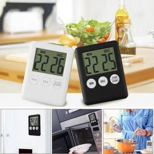 Magnetic Kitchen LCD Digital Timer Countdown Count Electronic T0K2 99 Down J0Y0 - Picture 1 of 23