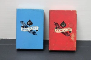 2 Vintage U.S. Hamilton Playing Cards in Original Boxes - Picture 1 of 7