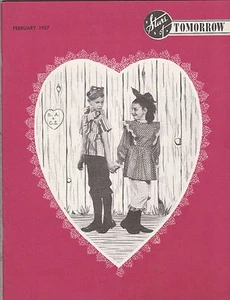 STARS OF TOMORROW-DEVOTED TO JUVENILE CULTURAL DEVELOPMENT-FEB. 1957 ISSUE - Imagen 1 de 3