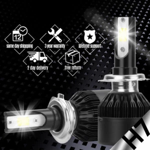 XENTEC LED HID Headlight kit H7 White for Mercedes-Benz C300 2008-2016 - Picture 1 of 12