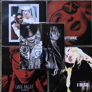 MADONNA "MEDELLIN + FUTURE + CRAVE + DARK BALLET + I RISE" SET OF 5 CD PROMO'S - Imagen 1 de 2