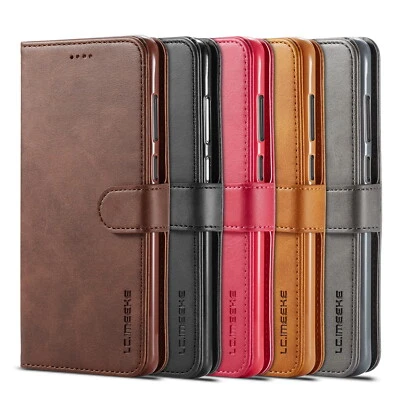 MARKENLOS für Samsung Galaxy S23 S22 S21 A14 A23 Handytasche Leder Case Cover Etui Hülle