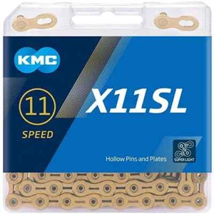 KMC X11SL 11 Speed Chain Super Light Silver 118 Link for Shimano SRAM Campy - Picture 1 of 7