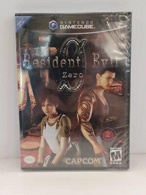 RESIDENT EVIL ZERO 0 1st BLACK LABEL Nintendo GAMECUBE 2002 NEW FACTORY SEALED. - Image 1 of 4