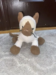 Ganz Webkins Siamese Kitty Cat NO CODE HM160 Plush Stuffed Animal  - Picture 1 of 5
