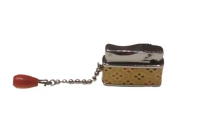 Sarome Baby Gas Enameled Steel Lighter 1960s Working - Picture 1 of 12