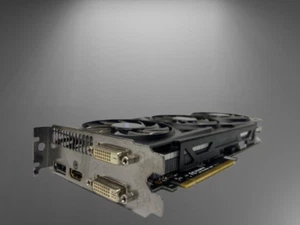 GIGABYTE GV-N760OC-2GD WINDFORCE GEFORCE GTX 760 OC 2GB PCI-E Graphics card - Picture 1 of 3