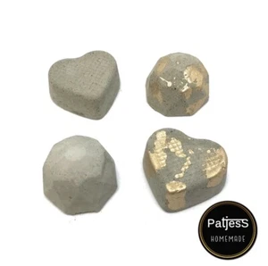 Beton Pralinen Mini Ananas Mini verschiedene varianten gold grau NEU - Bild 1 von 3