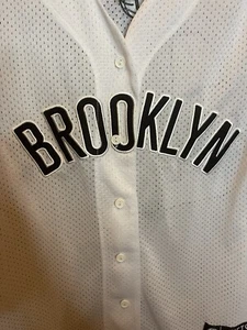 NBA Brooklyn Nets White Button Up Jersey # 12 size Adult Small - Picture 1 of 8