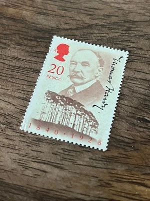 1990 150th Birth Anniversary of Thomas Hardy Stamp - Image 1 of 2