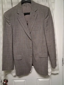 EXCELLENT VINTAGE DOLCE & GABBANA BLAZER ITALY MADE LITEWEIGHT ALL WOOL SLIM 44R - Picture 1 of 8