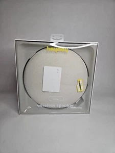 Round Bluetooth Wireless Speaker - heyday Stone White - Picture 1 of 5