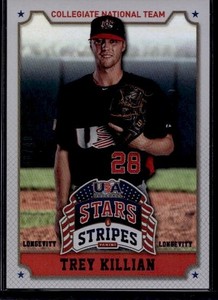 2015 Panini USA Stars & Stripes #95 Trey Killian /49 Longevity Sapphire