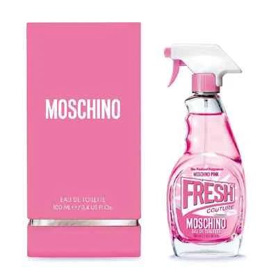 Moschino Damas Fresh Couture Rosa EDT Spray 3.4 OZ (nuevo) Foto 1 de 4