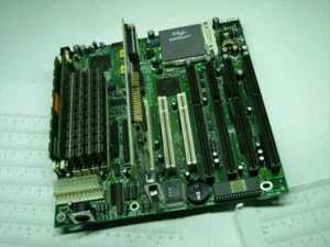 Intel Pentium SL25J CPU EP40202R202 REV 2.02 motherboard RAM exm340 VINTAGE - Picture 1 of 12