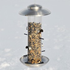 Relaxdays Vogelfutterhaus Edelstahl Ab 18,99 € | Preisvergleich Bei