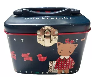Scatola di latta vintage Sanrio Winkipinki 1989 Amburgo Germania - Foto 1 di 9